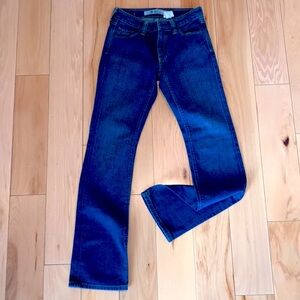Boot Cut Blue Jeans